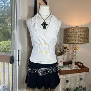 Y2k Xhilaration Halter Vest